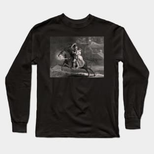 Escaping Death, Lady Diana Beauclerk, 1796 Long Sleeve T-Shirt